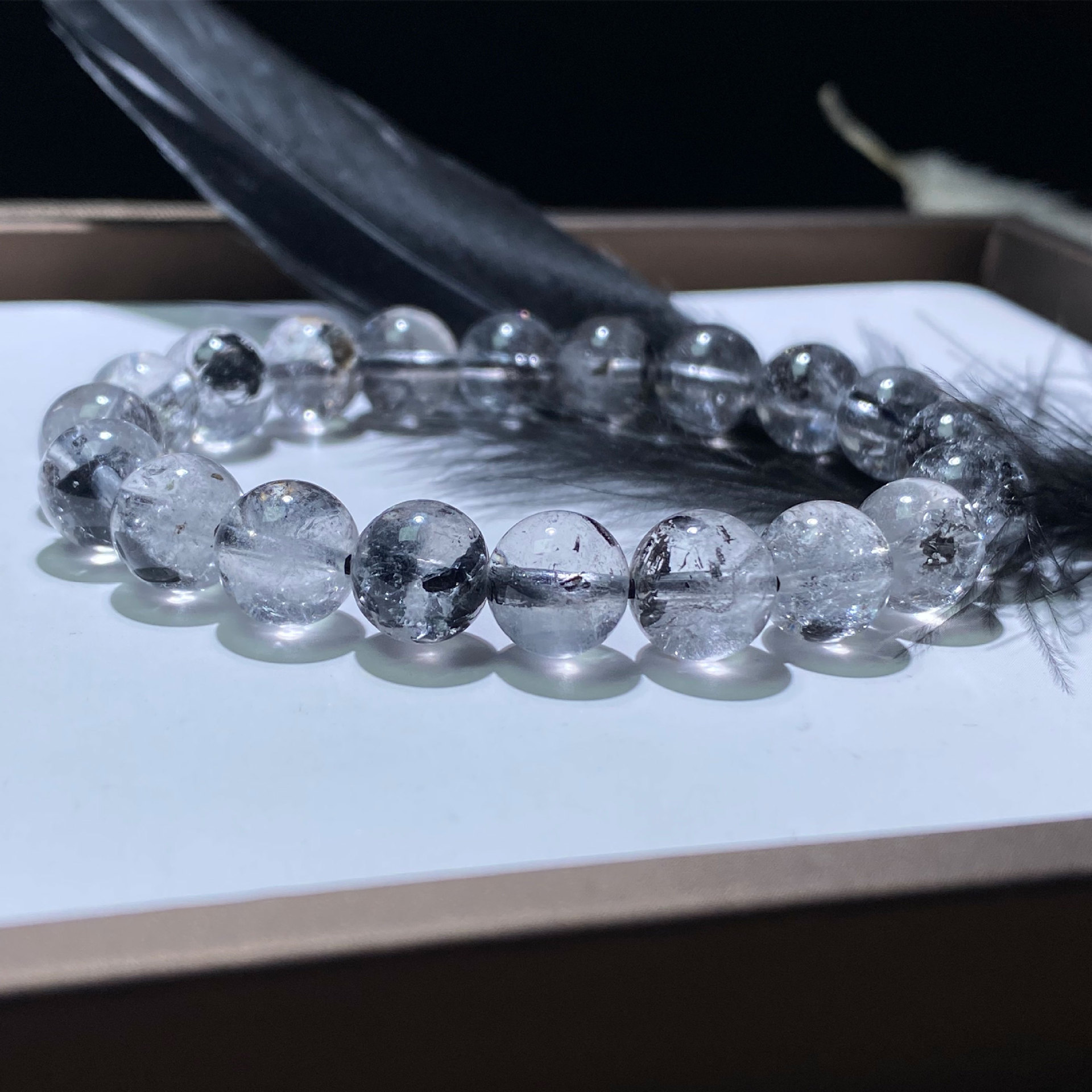 仕凡珠宝闪灵砖水晶手链时尚男女款闪灵砖水晶手串厂家批发