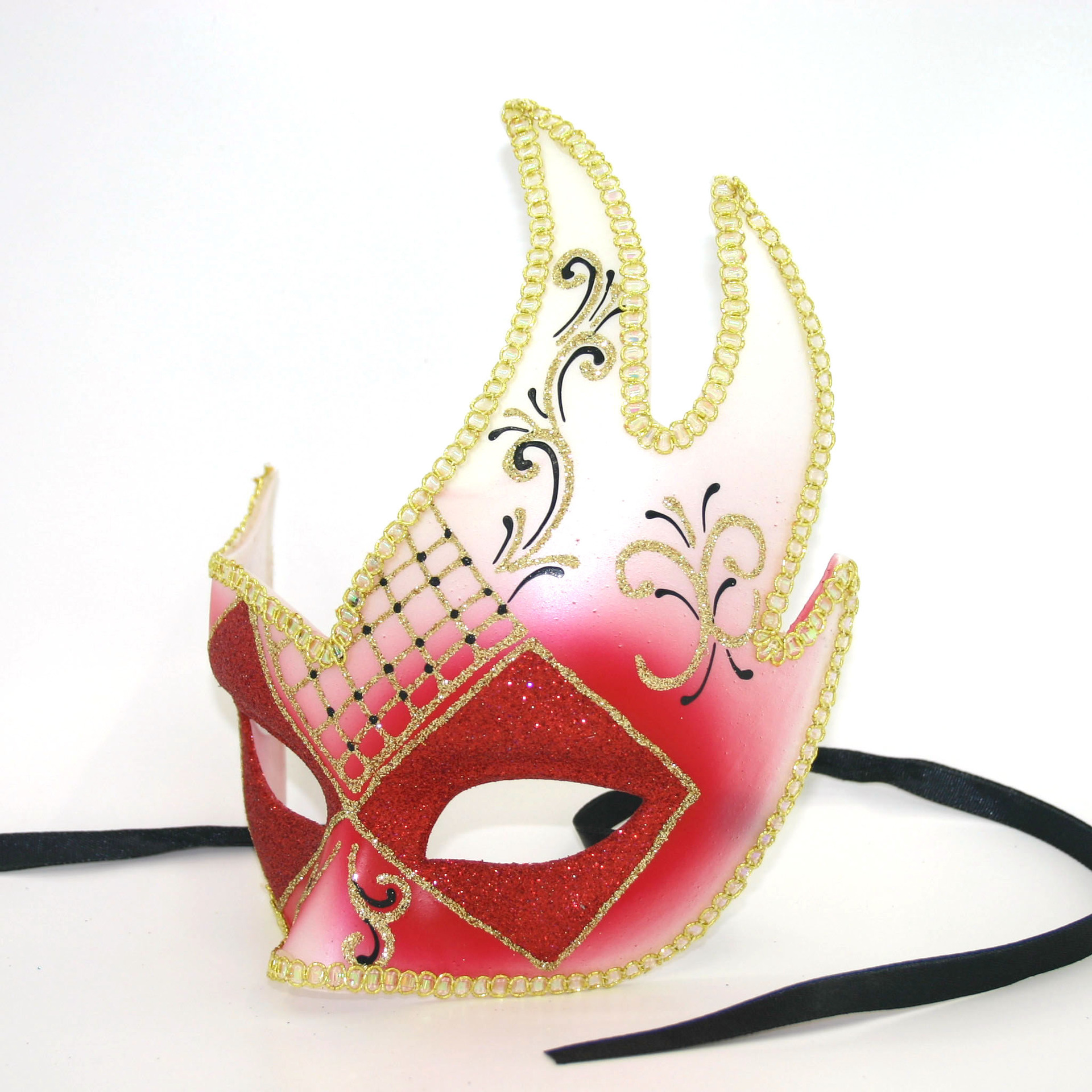 狂欢节化装舞会面具闪光威尼斯派对舞会面具女式男式派对配饰