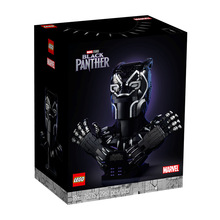 LEGO 乐高 超级英雄新品 76215 黑豹胸像套装拼搭积木玩具礼物