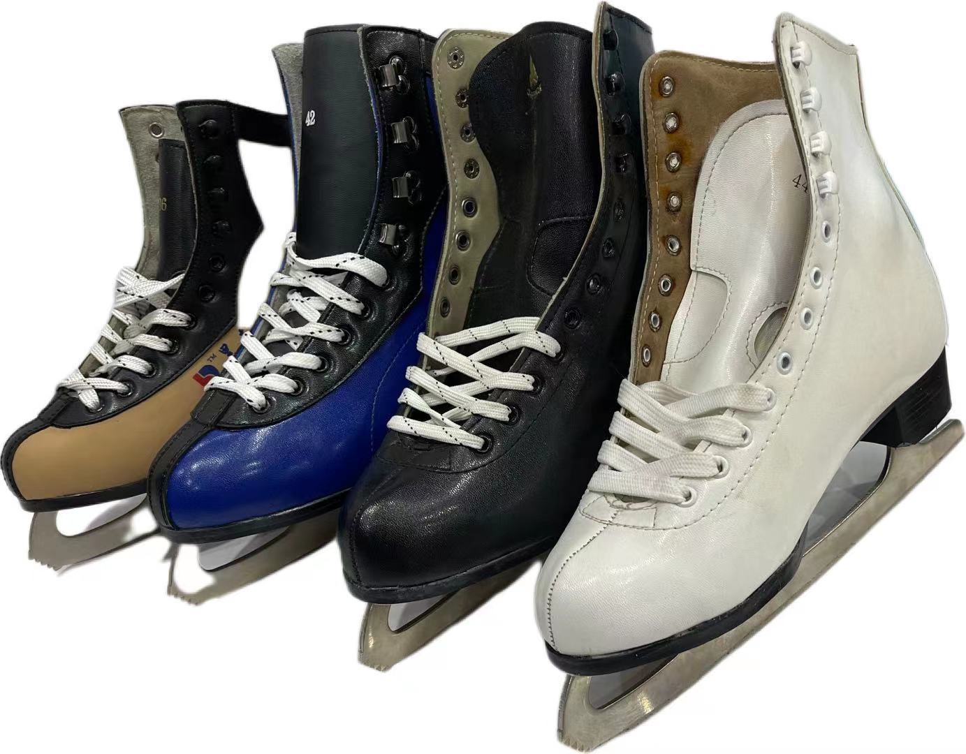 库存冰刀鞋成人儿童初学入门级的冰刀鞋花样冰刀老款库存花样