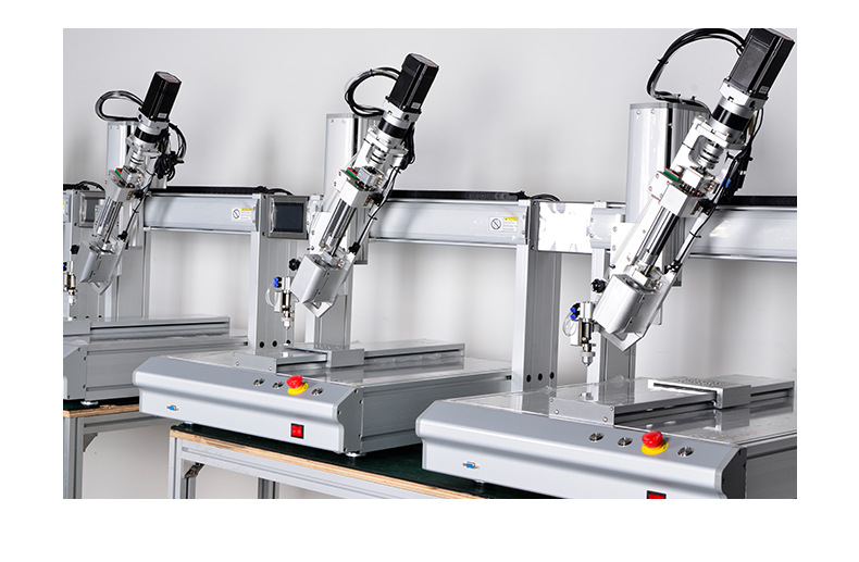 工厂司为全自动焊锡机pcb线路板焊接设备烙铁头旋转双工位送焊机