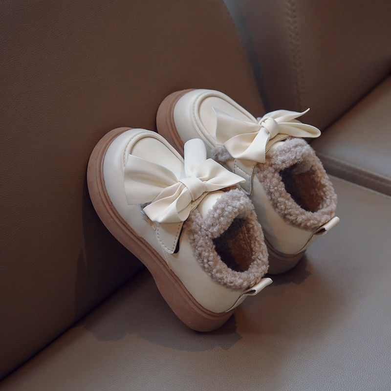 女童鞋子2023秋冬新款儿童大棉保暖棉鞋女孩加绒加厚冬季公主包邮