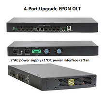 EPON4口升级双电源OLT光纤网络安防宽带适用中兴华为ONU光猫设备