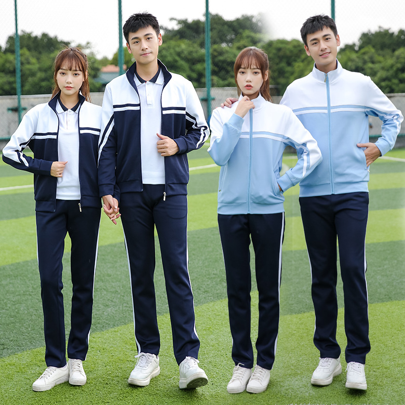 秋冬季新款加厚初中高中生小学生校服班服男女运动套装中学生校服
