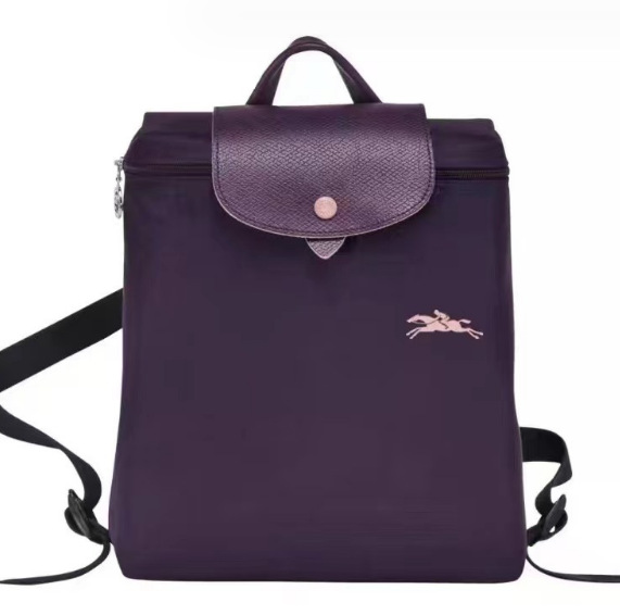 法国龙骧包70周年双肩背包男女休闲双肩学生书包折叠包大容量背包