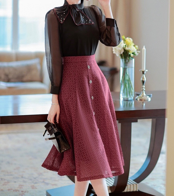 春季显瘦女装搭配图片