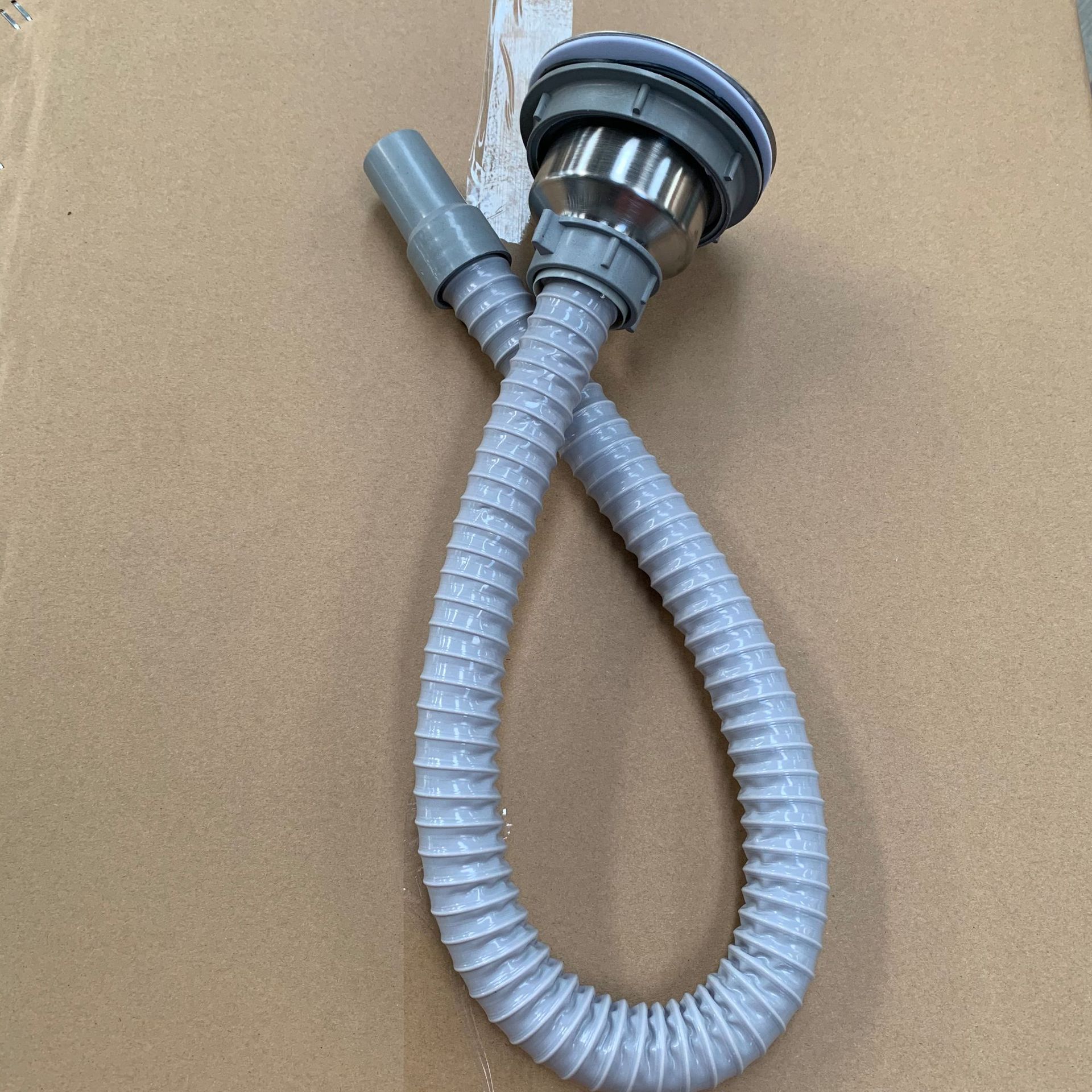 下水管直通下水厨房不锈钢下水管下水器菜盆下水管水槽