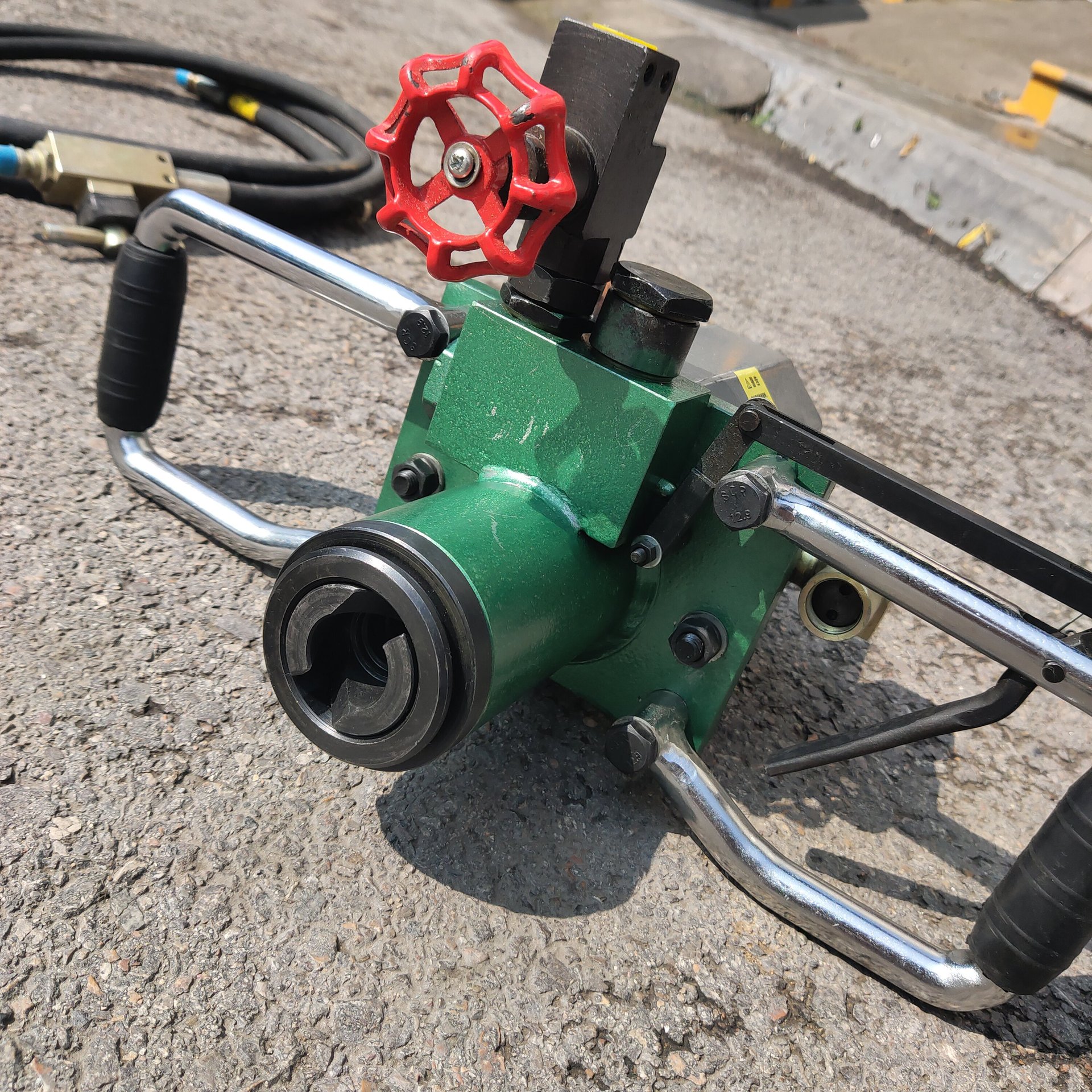 zrs25-50/400乳化液钻机工作面放顶煤孔打眼机手持式测压打孔机