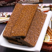 金芙巧克力夹心脆巧香米纯代可可脂巧克力休闲零食独立小包装8g