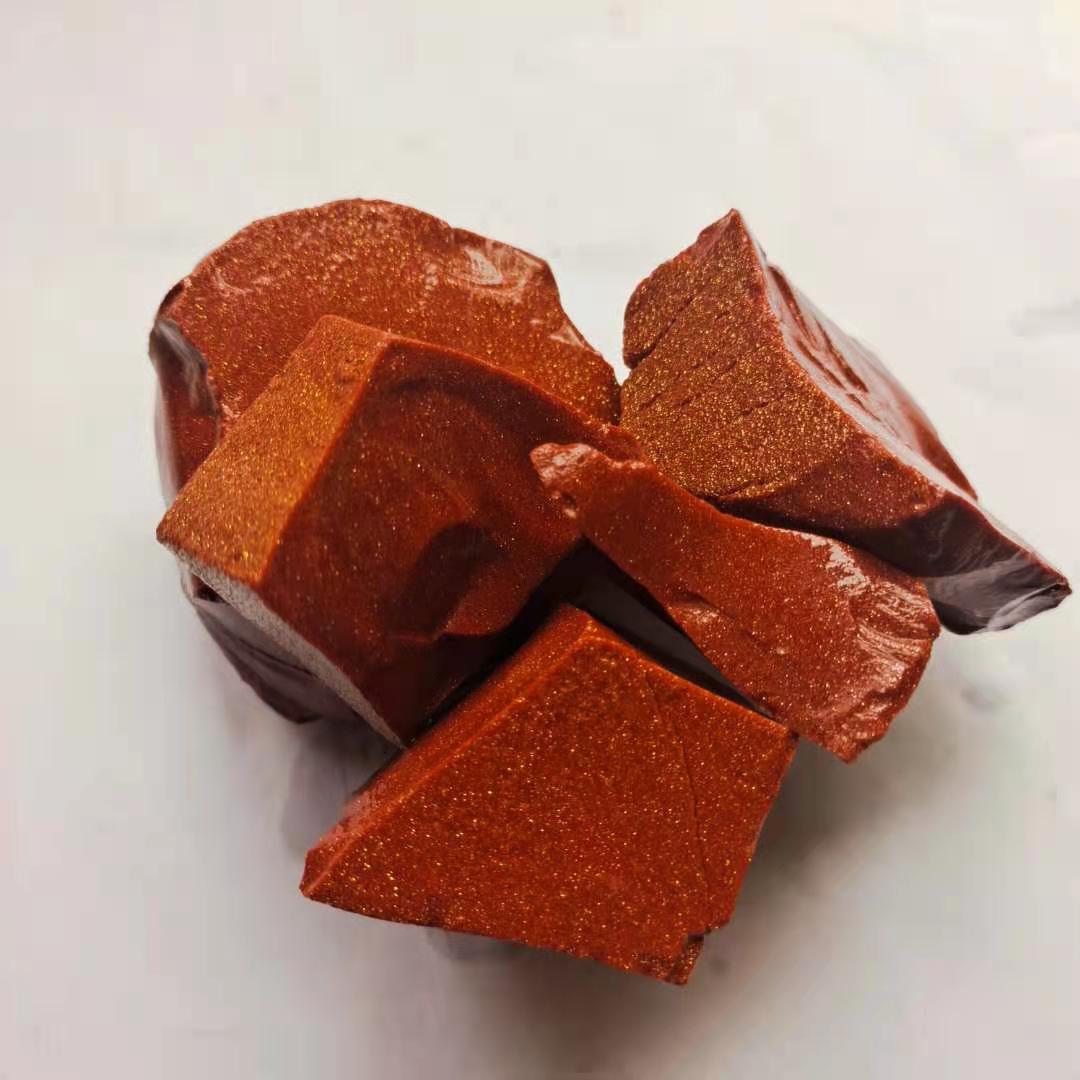 红金砂 蓝金砂供应 地坪玻璃用大块红金砂颗粒有现货