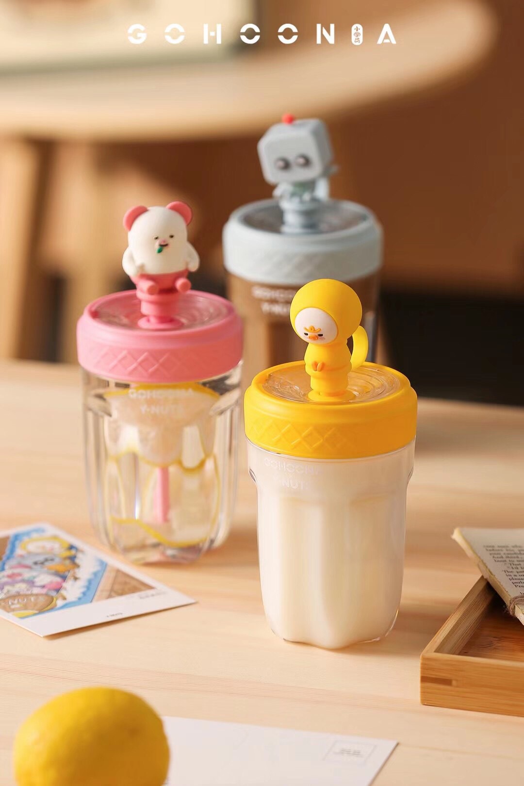 小掌萌 歪星人吸管杯 儿童水杯 摇摇杯 网红 男女水杯