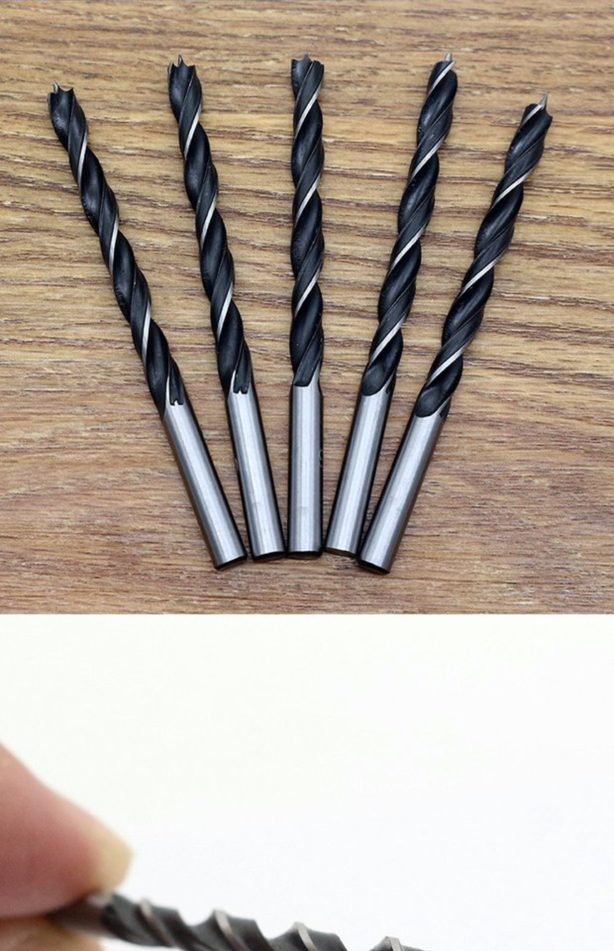 木工直柄麻花钻 木料木头开孔扩孔钻孔家用工具三尖钻头木工工具