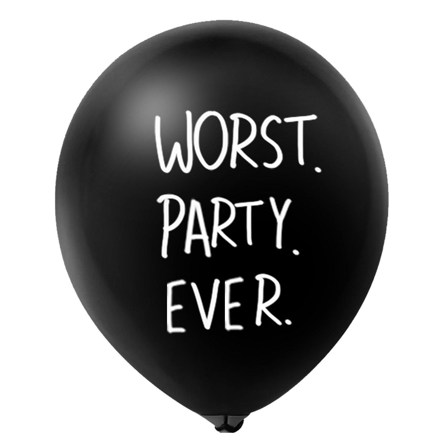 Amazon Hot Selling 10 Different Phrases Funny Angry Birthday Party Balloons