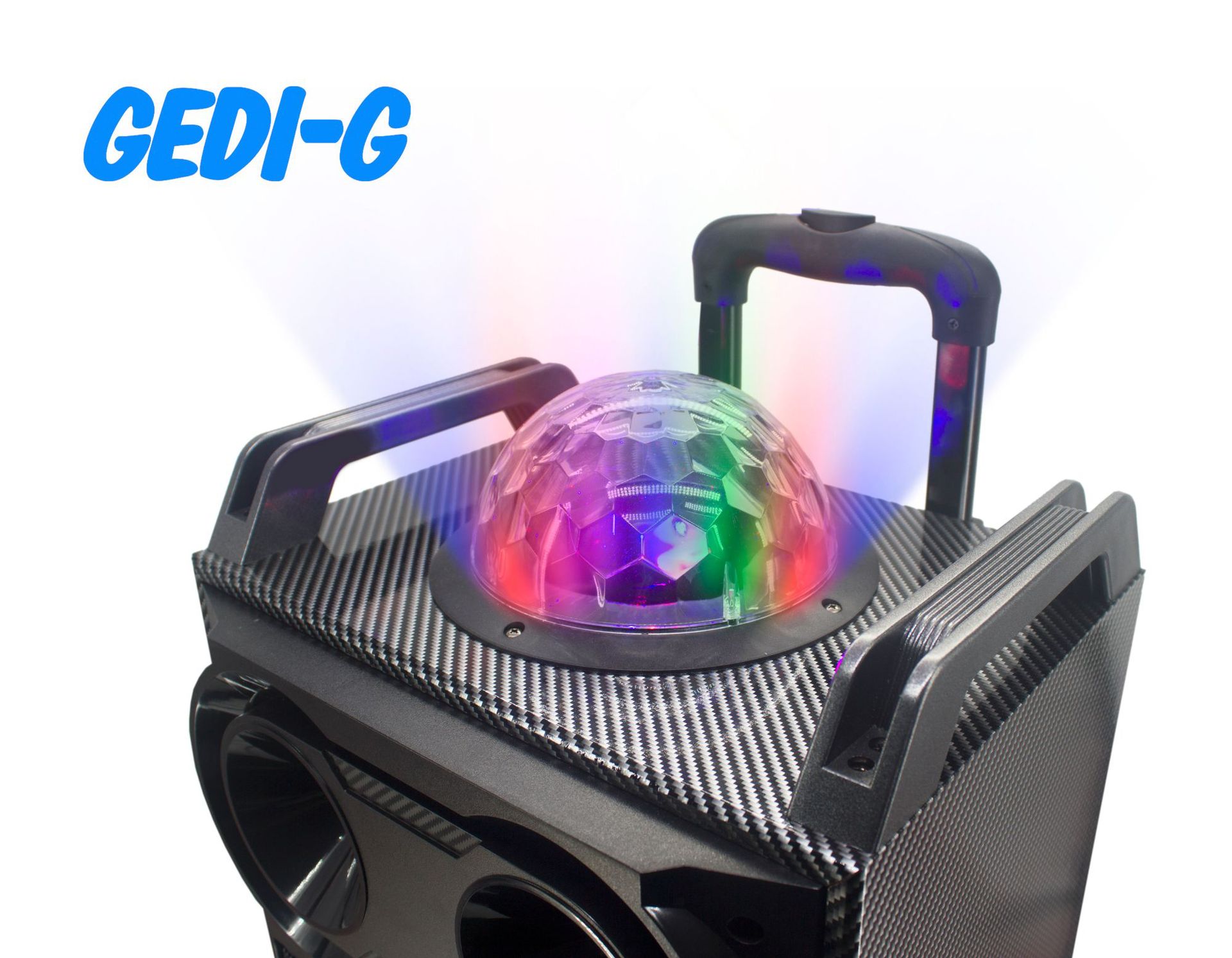 GD-1010 Outdoor Trolley Bluetooth Speaker 10-Inch Stereo Square Dance Audio Portable