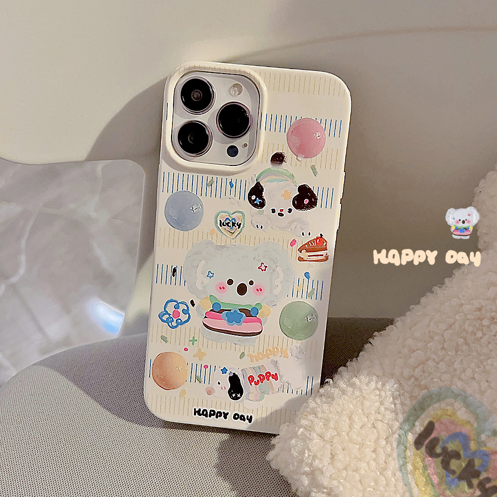 Candy Animal Party for Iphone14promax Phone Case 12 Apple 11 Super Cute Cartoon 13 Silicone 14