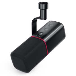 私模新款动圈麦克风播客直播K歌电脑电竞游戏动圈话筒XLR/USB麦