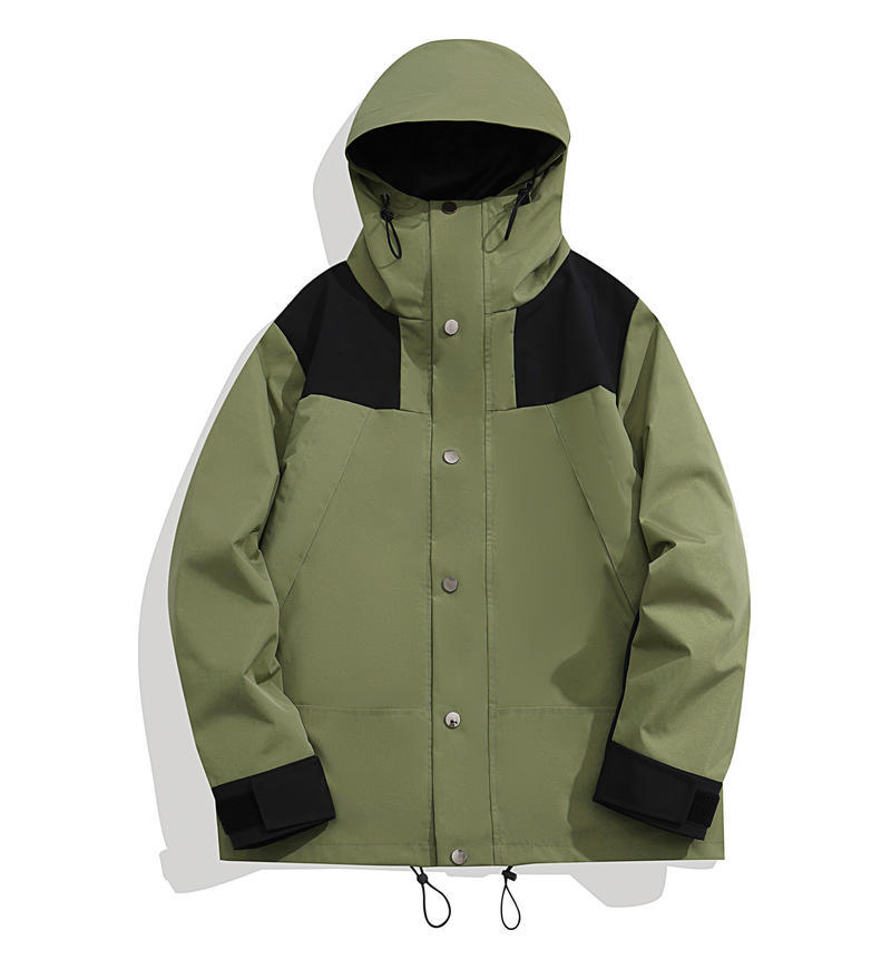 New North House Same Three-in-One Shell Jacket Custom Fleece-lined Thickened Removable Jacket Outdoor Mountaineering Clothing Printing