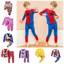 Frozen Pajamas Toddlers Long Sleeve Kids Clothes Baby Boy Py