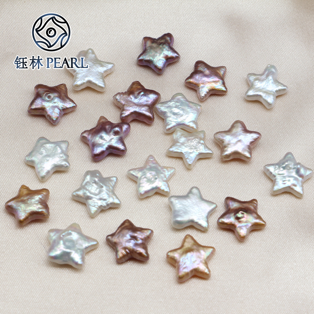 精品巴洛克异形珍珠 炫彩光泽五角星形状珍珠淡水珍珠diy外贸饰品