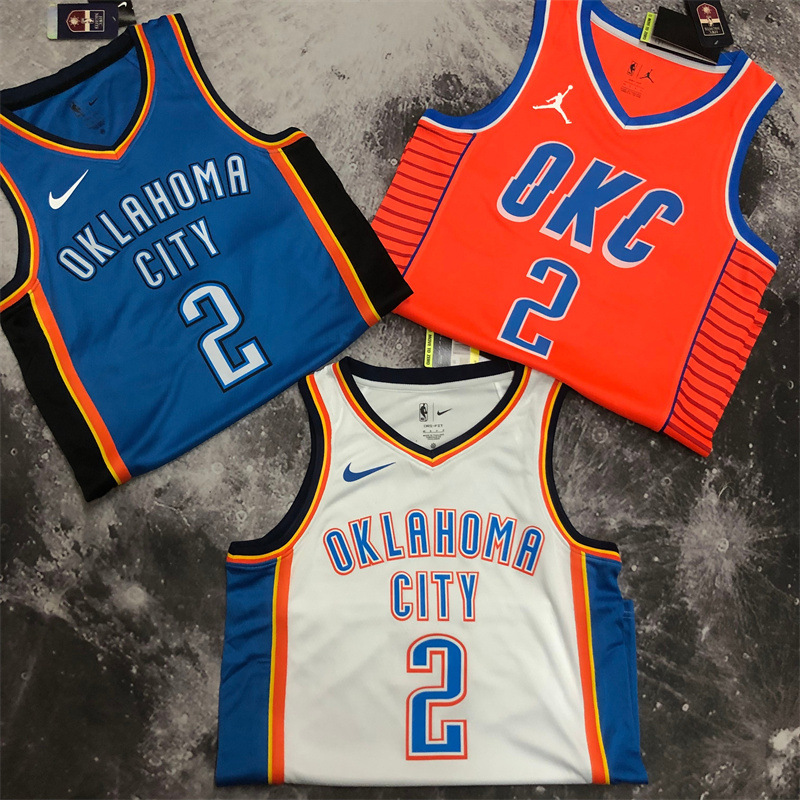 nba雷霆队 飞人限定 2号 亚历山大球衣运动篮球服背心厂家直销