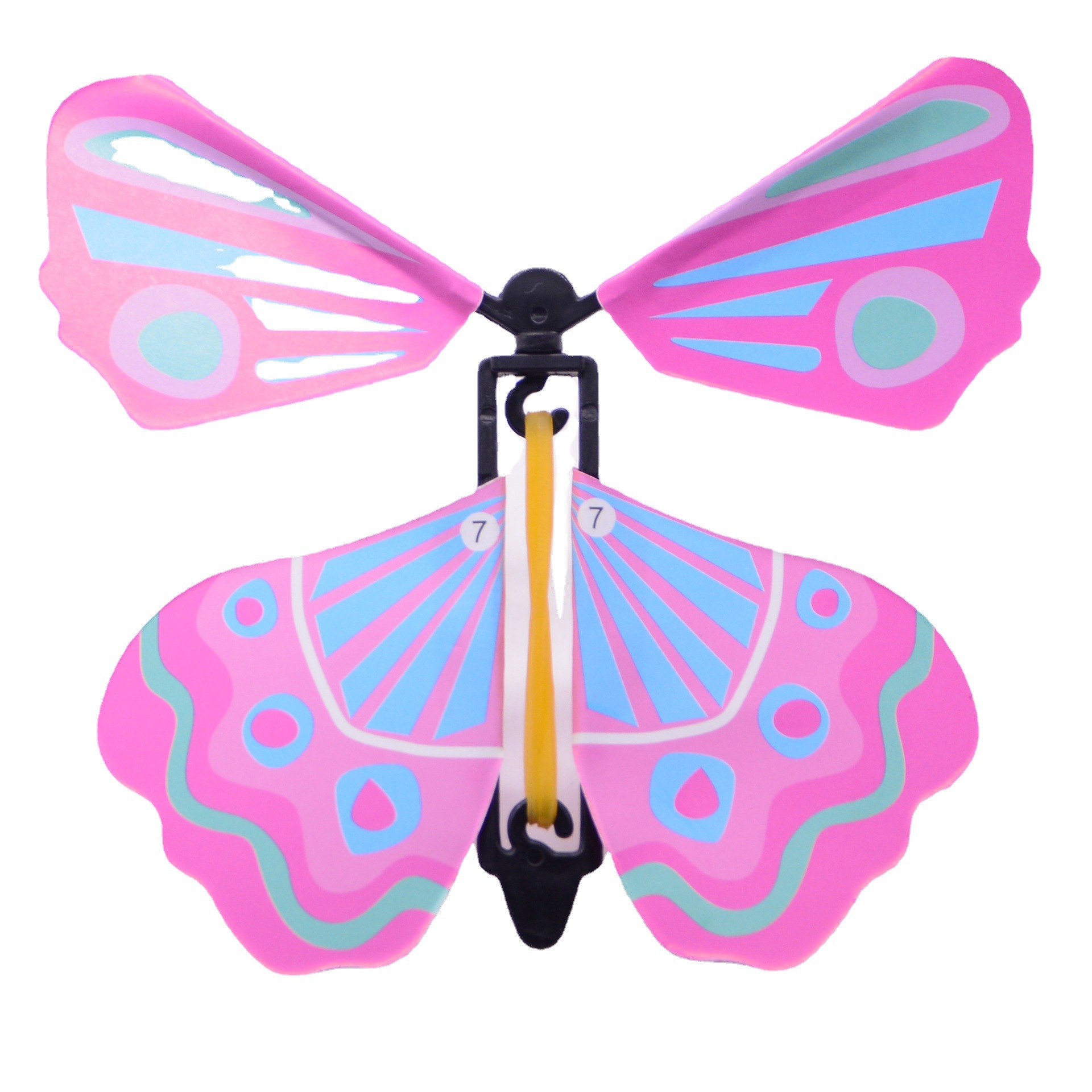 会飞的蝴蝶 书签纸魔术蝴蝶化蛹成蝶自由之蝶 新奇特儿童玩具厂家-阿