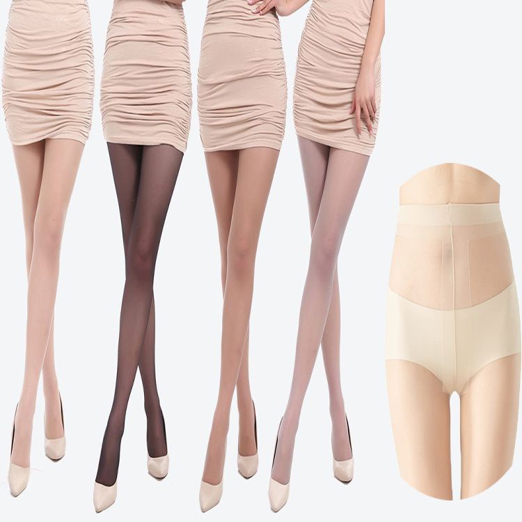 Factory Wholesale Summer Female Stocking Ultra Thin Sexy Extra Cored Silk Stockings Pantyhose Level T Butterfly Body Stocking