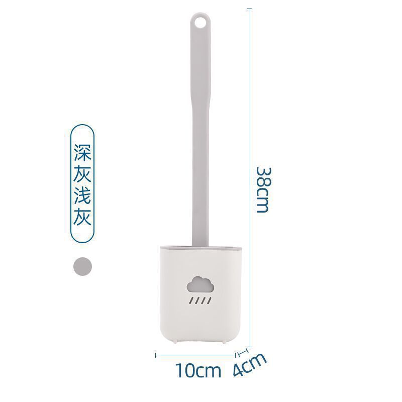 Toilet Brush No Dead Angle Toilet Silicone Brush Hanging Toilet Household Cleaning Brush Creative Toilet Cleaning Brush