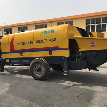 新赛60型高压混凝土泵 大颗粒输送泵 高楼层混凝土地泵拖泵-阿里巴巴