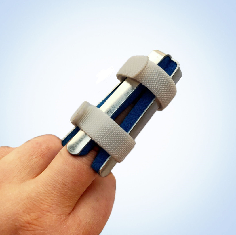 铝合金四片手指固定夹板手指骨折固定手指损伤固定康复器