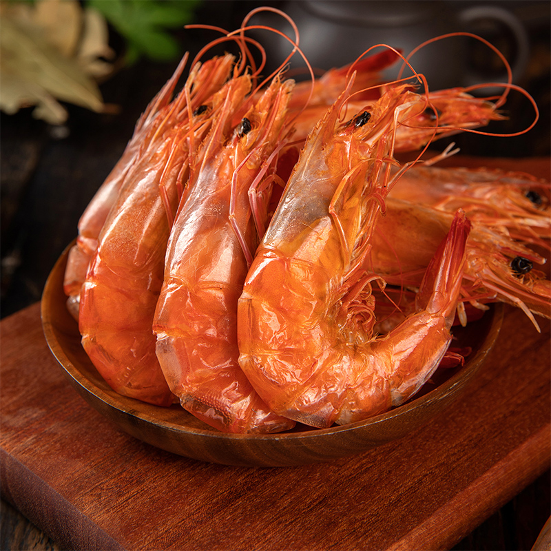 虾干即食特大号烤虾干对虾干孕妇儿童高钙零食东山岛干虾海鲜干货