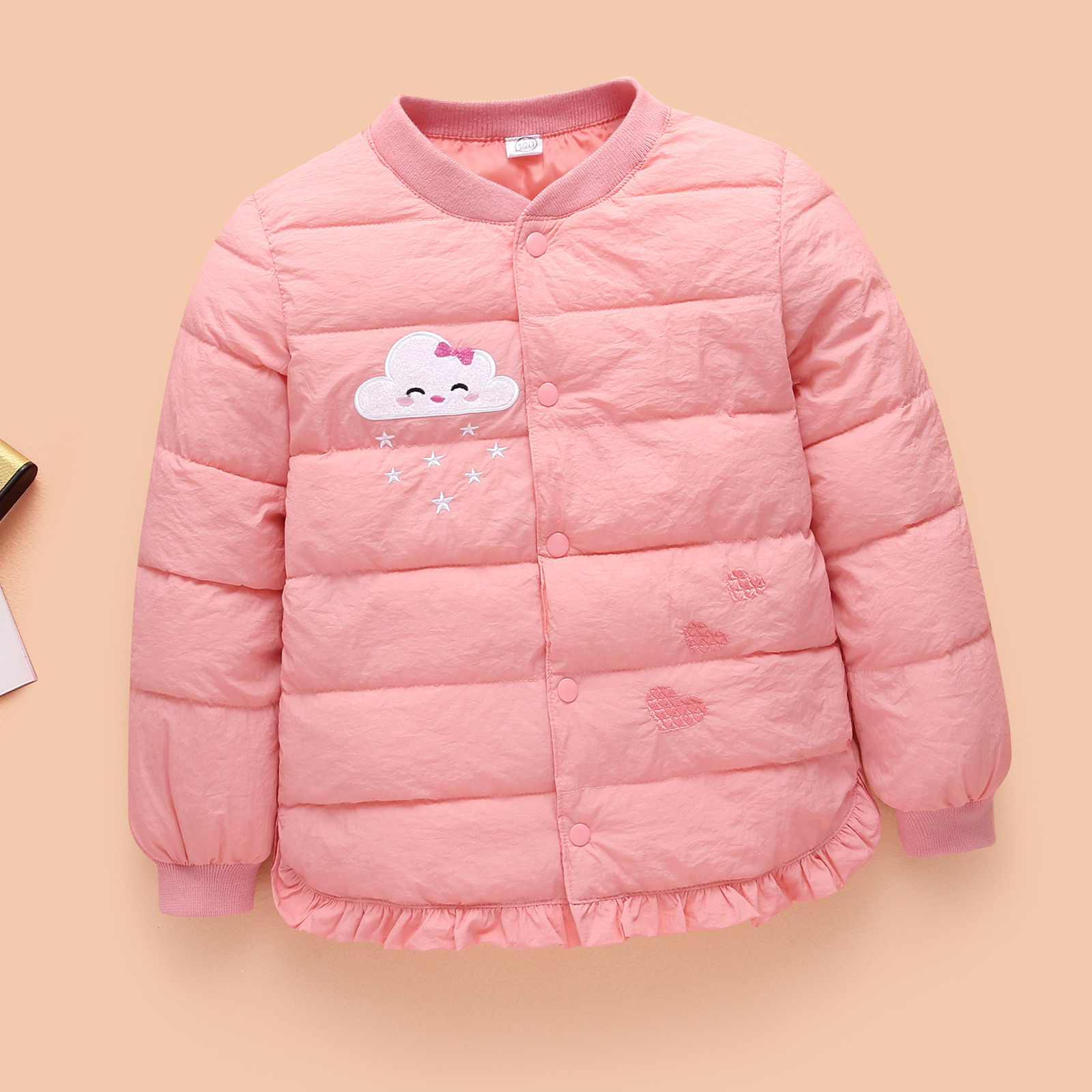 童装小棉袄女童图片