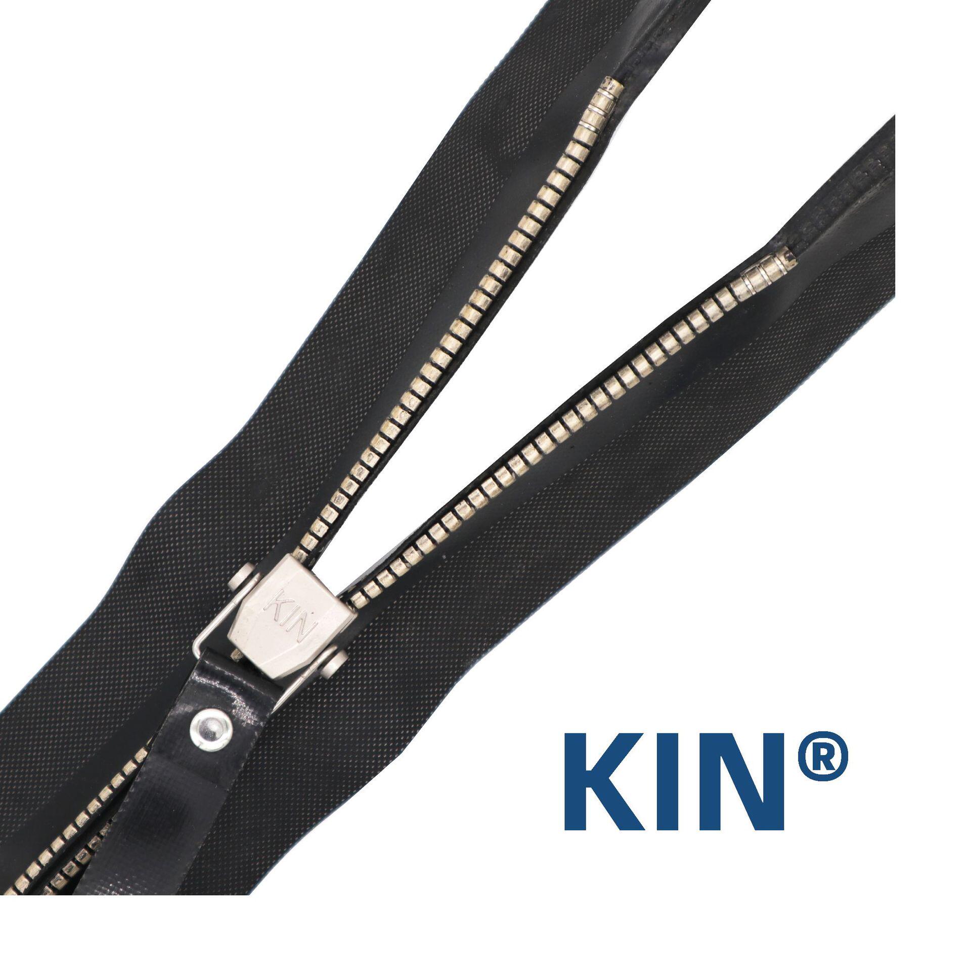 8#金属气密拉链 单封 airtight zipper 逃生服潜水服拉链 kin拉链