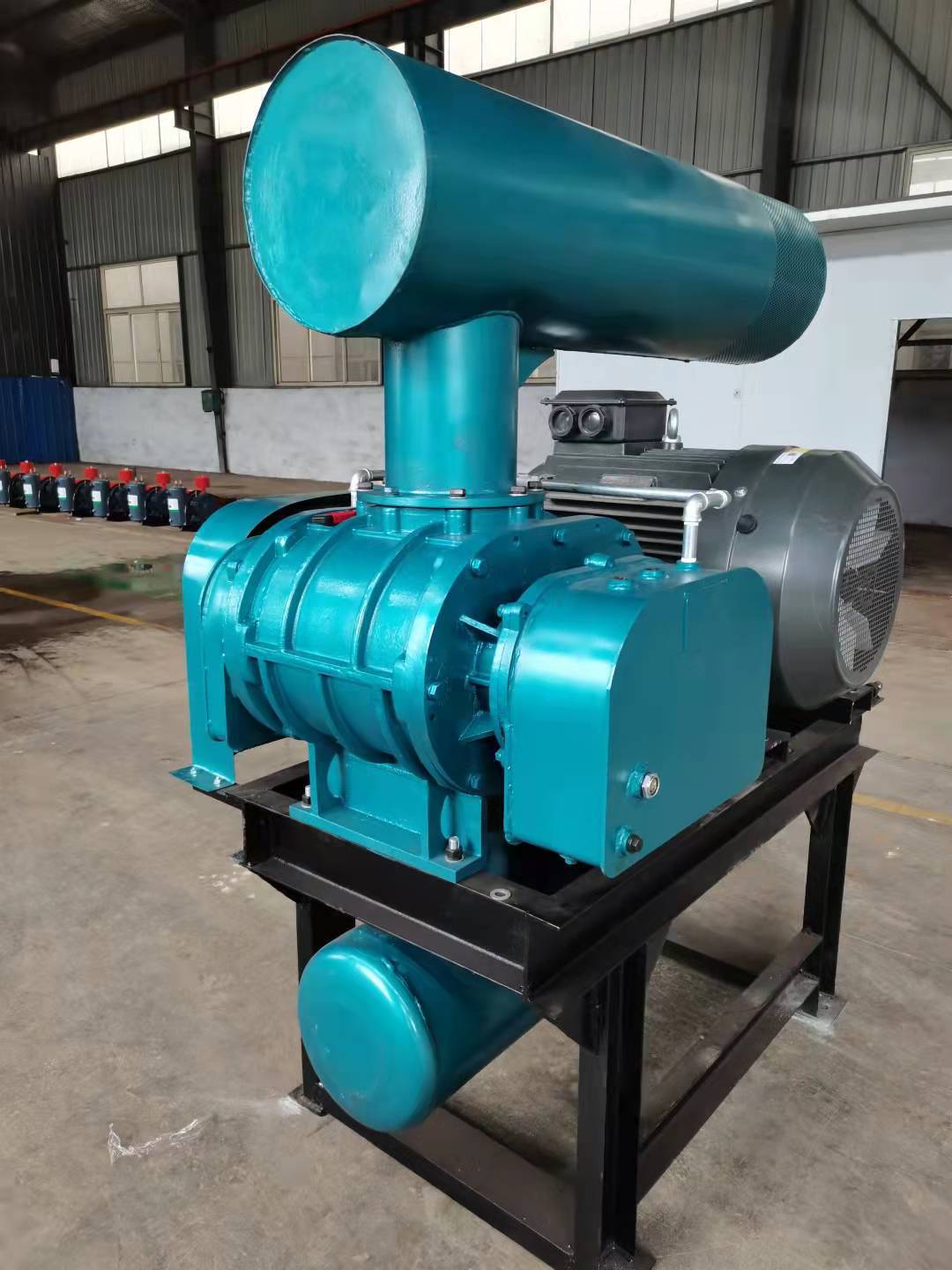 百事德机械长期直供50-350多规格水处理设备密集型罗茨风机