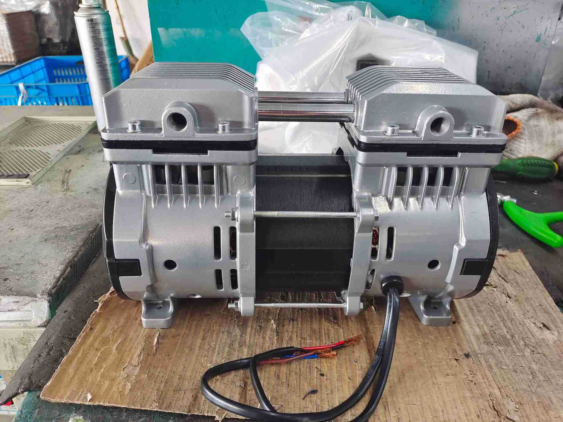 无油空压机空气压缩机工业级气泵小型精品无油机静音木工冲气泵