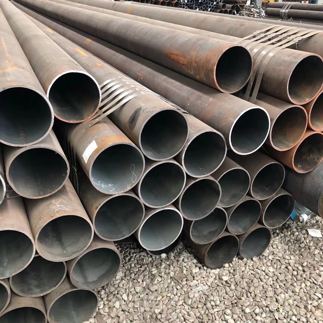 包钢q345b合金钢管一支起售 机加工45#无缝管现货供应 大口径钢管