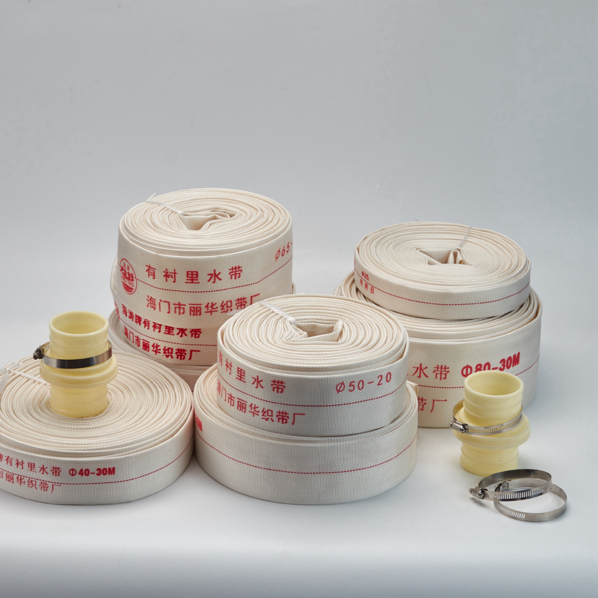 农用消防浇地水带灌溉水泵帆布水管软管高压家用1/2/3寸塑料抽水