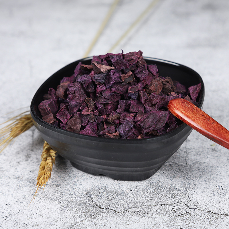脱水紫薯粒紫薯干紫薯丁热风干燥紫薯粉 脱水蔬菜干批发优惠