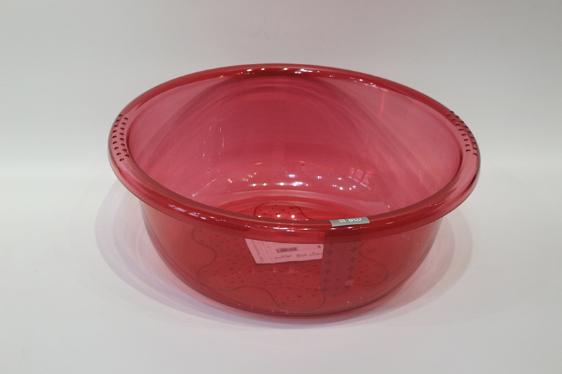 加厚塑料脸盆 高透明pet盆 塑料盆