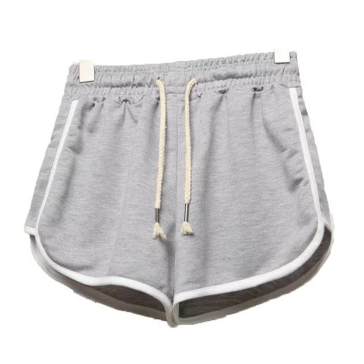 Sports Shorts Women's Summer Outer Wear Mid Waist Casual Baggy Straight Trousers Slimming and Wide Leg Shorts Yoga Shorts