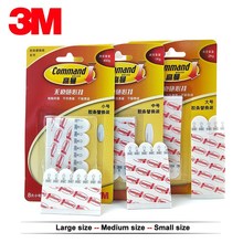 3M command strips picture frame wall hanger, Damage-Free跨境