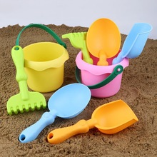 赶海工具套装儿童软胶耐摔沙滩桶玩男孩女孩边挖沙子宝宝玩雪玩沙