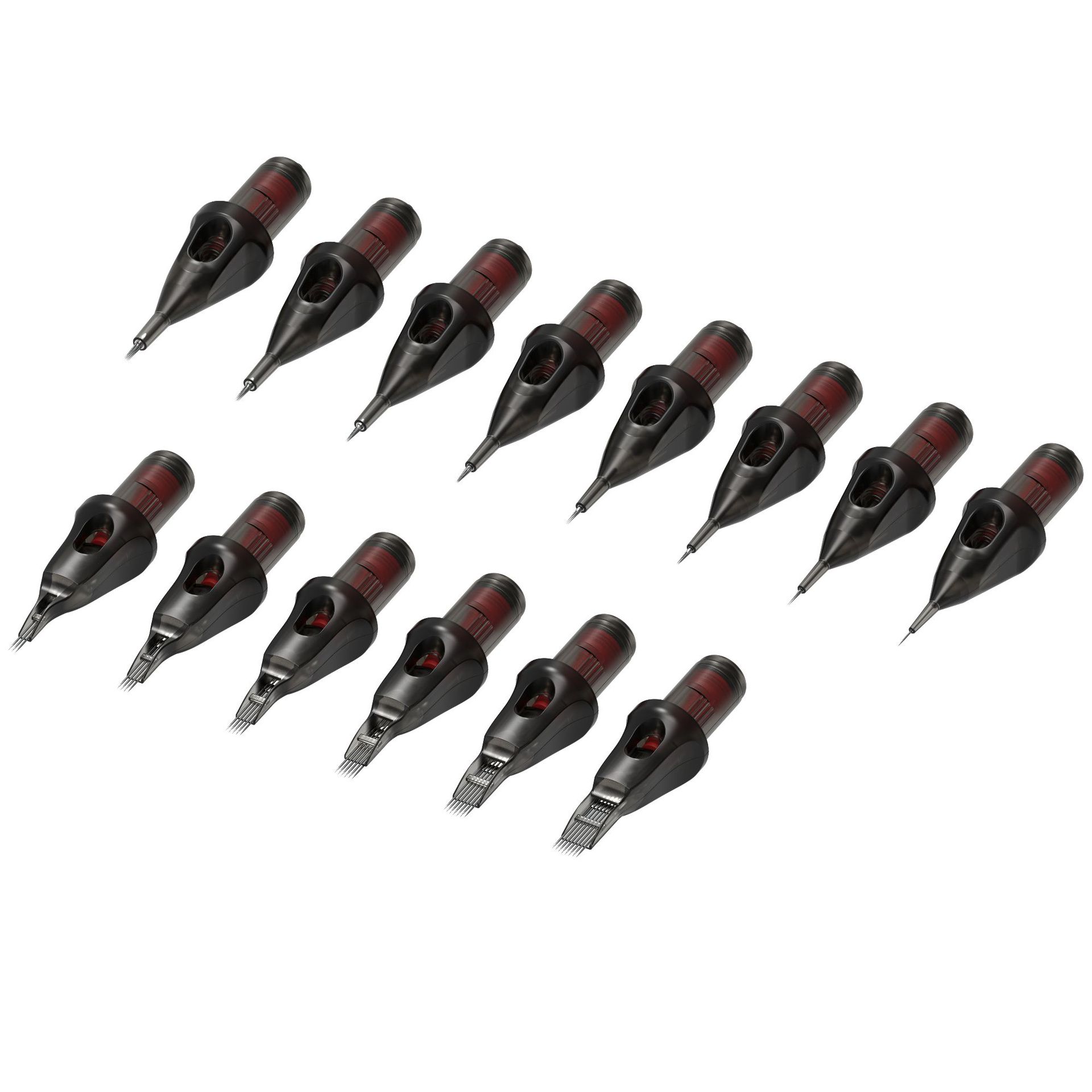 纹身一体针 一次性纹身纹眉针纹身机专用美容美妆纹身针 纹身器材