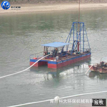 水下钻探式抽沙船 大型河道湖泊射吸式抽砂设备 绞吸式挖沙采砂船