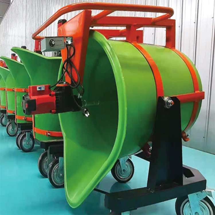 立式鸭嘴搅拌桶石膏基自流平搅拌机家装小型卫生间水泥发泡回填