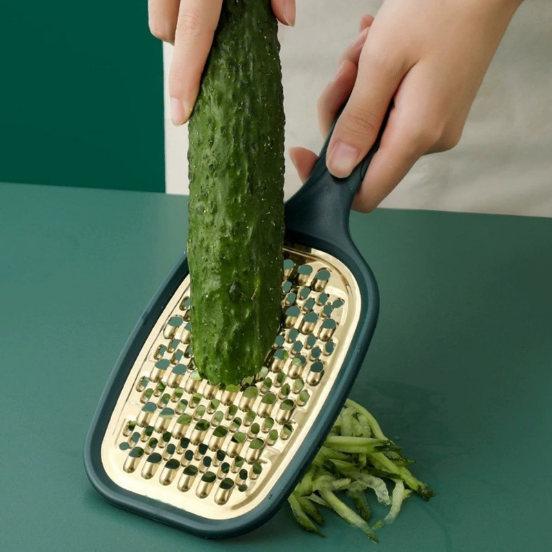 Home Grater Multi-Functional Shredded Potatoes Shredded Cucumber Turnip Strip Grater Stainless Steel Kitchen Shredded Multi-Function