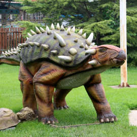 大型仿真硅胶恐龙动植物模型景区公园霸王龙摆件电动发声还原景观