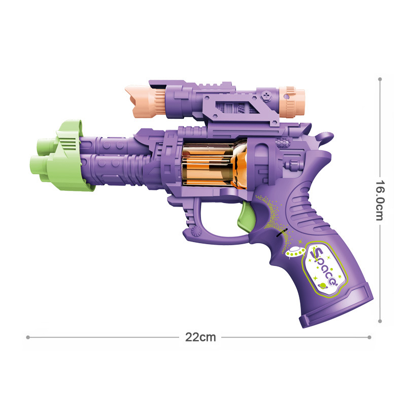 Children's Simulation Acousto-Optic Gun Light Music Voice Gun Factory Direct Electric Toy Gun