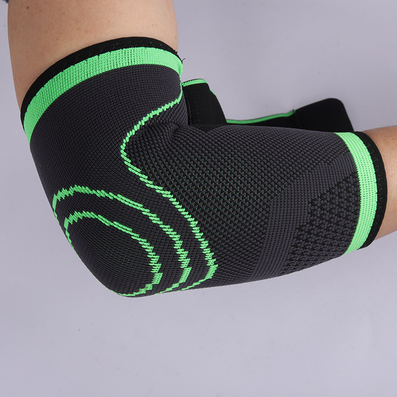 Professional Sports Elbow Guard Fitness Basketball Warm Arm Guard Outdoor Cycling Badminton Tennis Men and Women Tie Elbow