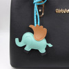 personality Original Dumbo Leather Pendant Luggage and luggage Decorative rope wallet Accessories schoolbag Leatherwear automobile Key buckle