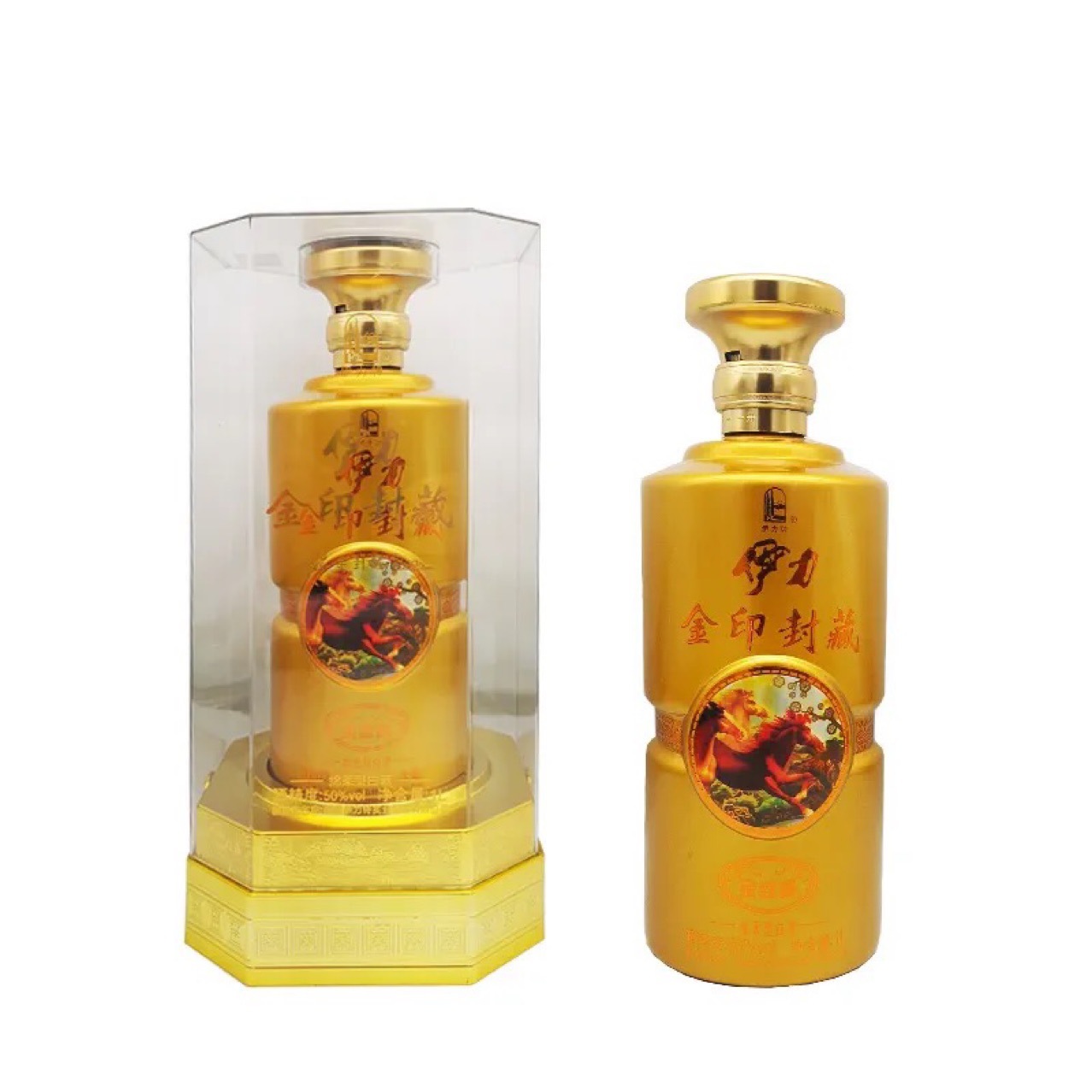 新疆酒伊犁伊特50度金印封藏浓香型1000ml6瓶纯粮酒-阿里巴巴